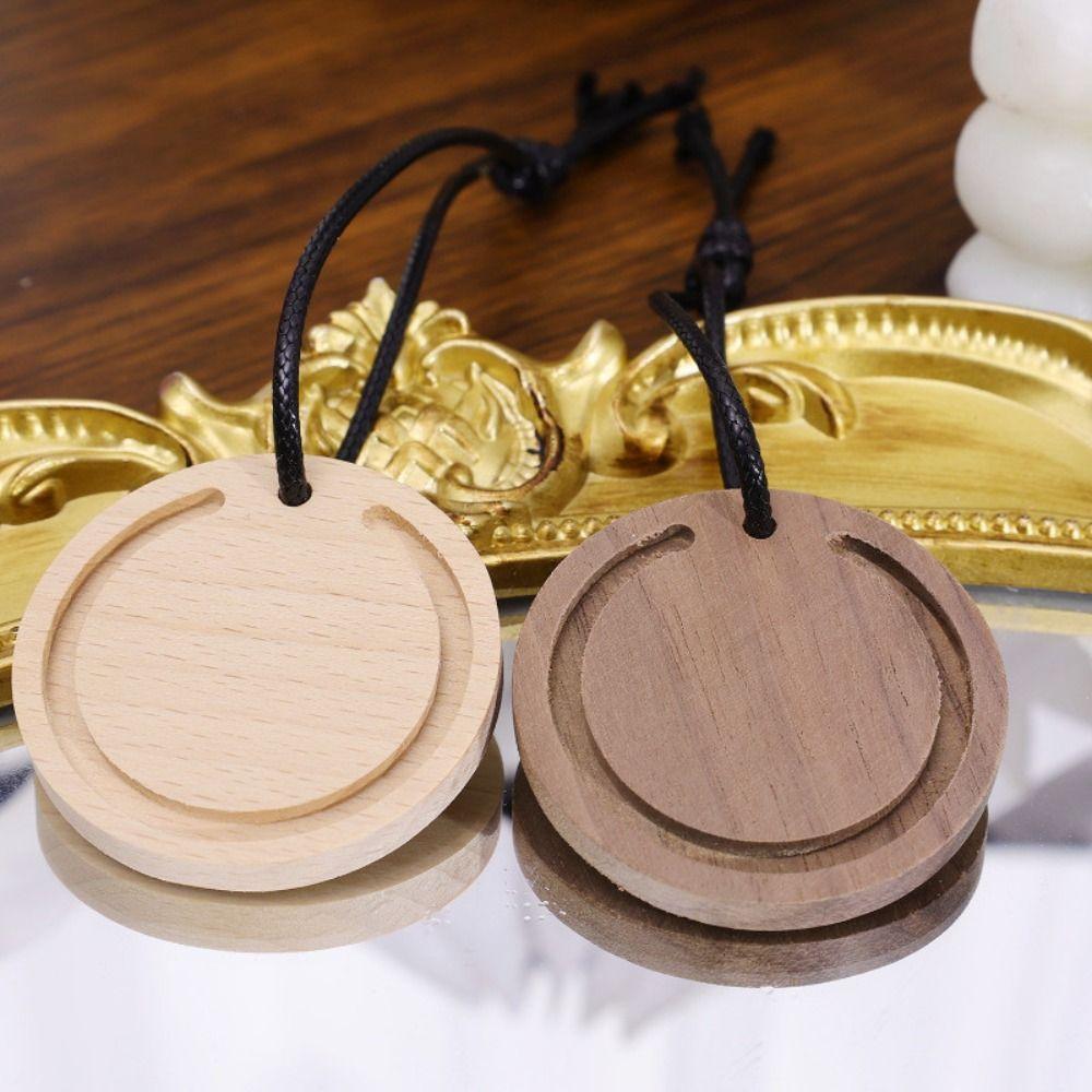 Holz Aroma Inhalator aus expandiertem duftendem Holz Walnuss zur Lufterfrischung Desktop Ornament