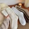 Women's Thick Plush Winter Socks: Heat-Generating, Warm Mid-Calf & Over-the-Knee Terry Cloth Socks