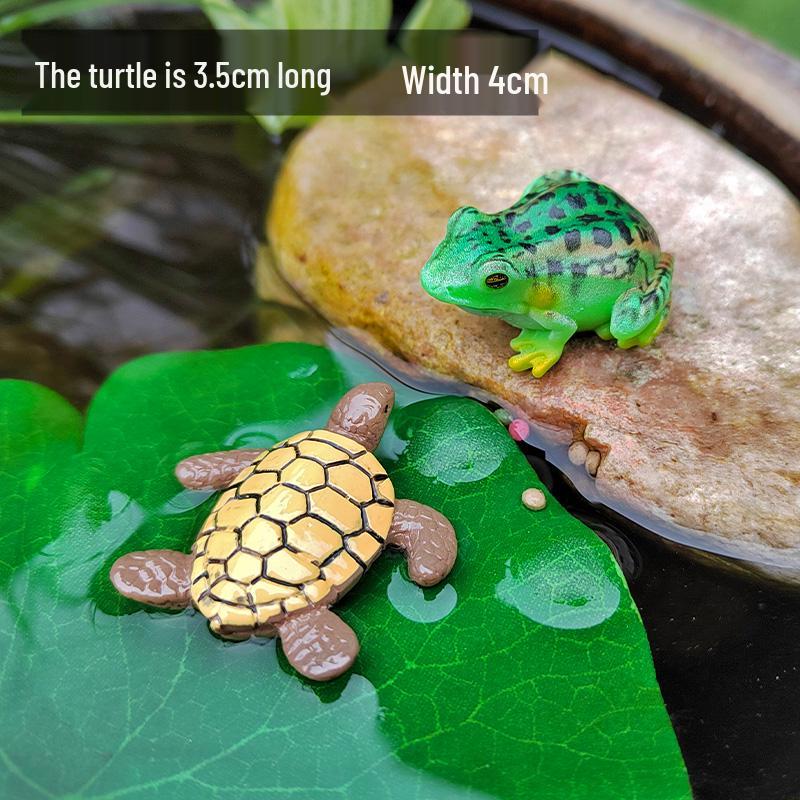 Creative Micro Landscape Frog Ornament for Fish Tank and Bonsai Decoration