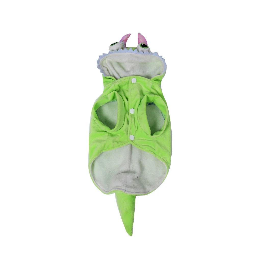 

Halloween Cute Elves Dog Jumpsuit Pet Breathable Vest Costume Clothes Dogs Chihuahua Teddy Clothing Pet Apparel XL зелений