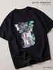 Schwarzes T-Shirt Vildhjarta (Vildhjarta), Metallrückseite rein