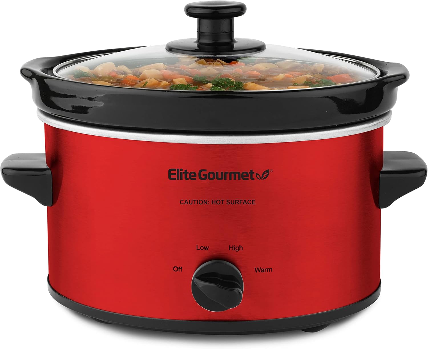 

Electric Oval Slow Cooker, Adjustable Temp, Entrees, Sauces, Stews & Dips, Dishwasher Safe Glass Lid & United States