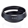 1PCS 40.5 43 46 49 52 55 58 62 67mm Black Vented Curved Metal Camera Lens Hood for Leica M for Pentax for Canon Sony for Olympus