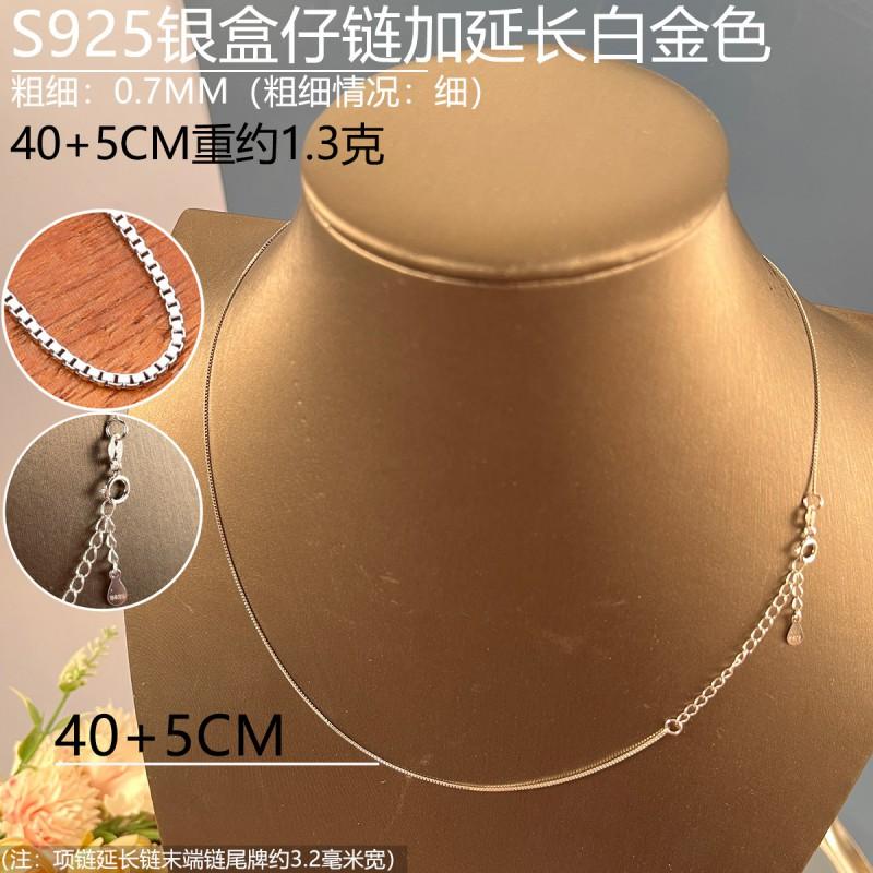 Adjustable Choker Necklace Sterling Chain Womens Minimalist Jewelry