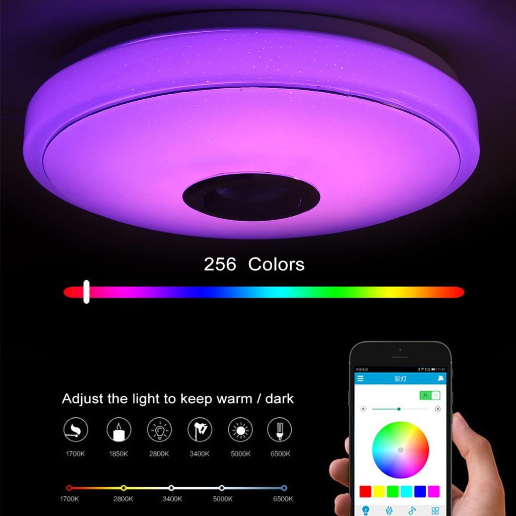 Luci da Soffitto LED RGB Moderne WiFi da 200W Illuminazione Casa APP bluetooth Luce Musicale Lampada da Camera da Letto Lampada da Soffitto Smart+Telecomando