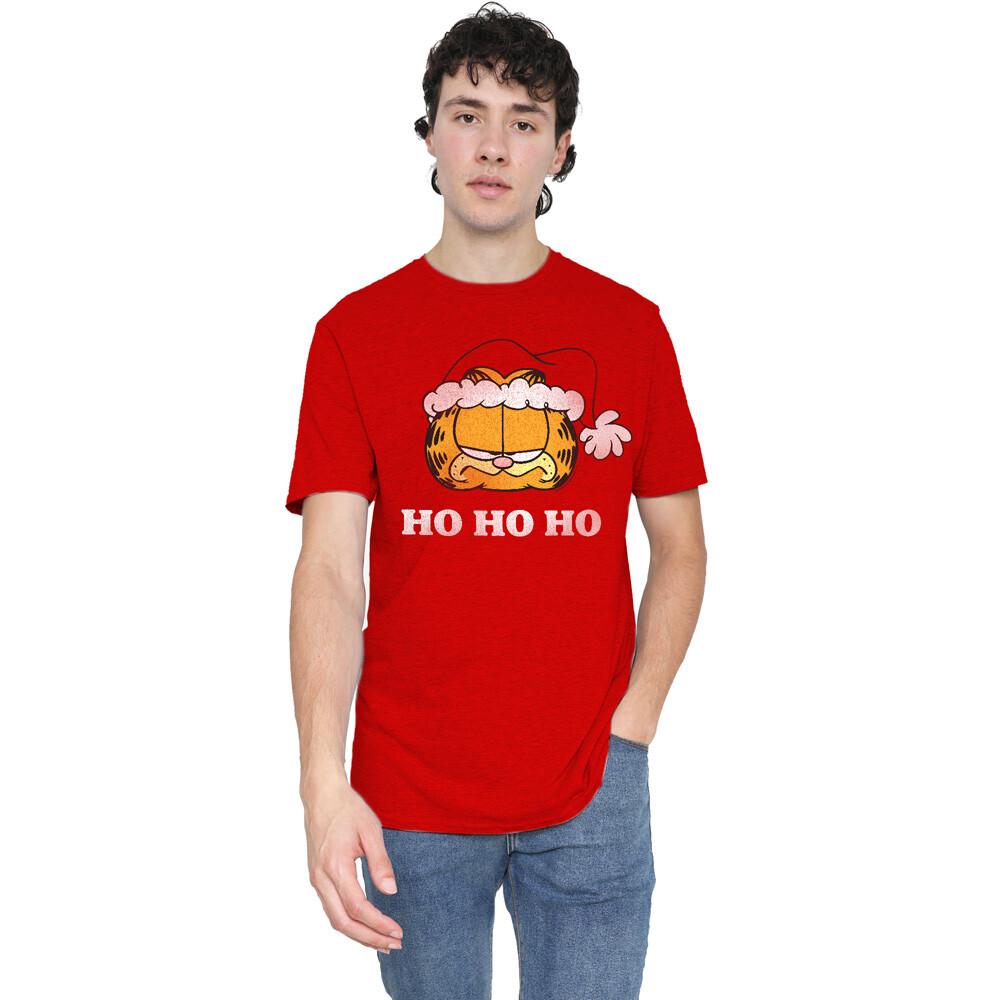Garfield Ho Ho Ho T-Shirt S-3XL Red M