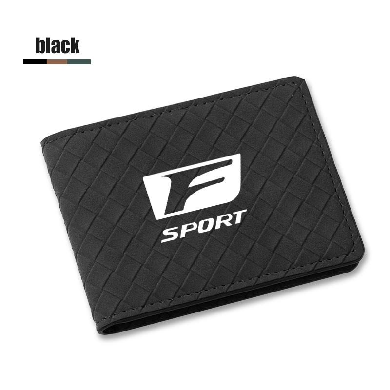 1Pcs Car Driver License Wallet ID Credit Card Holder For Lexus F SPORT CT ES GS NX IS250 CT200h IS300h ES300h ERX400h NX300h