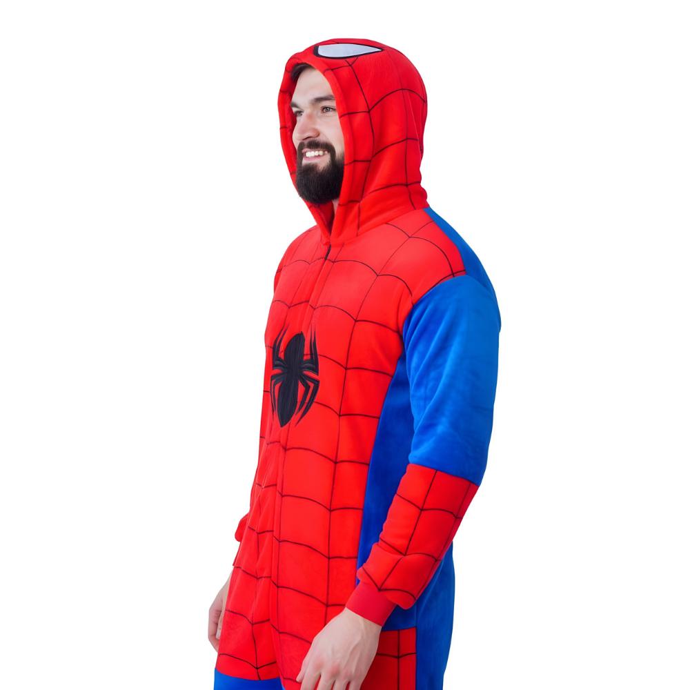 Piżama Onesie Kigurumi Kostium Przebranie Spiderman Xl: 175 - 185Cm