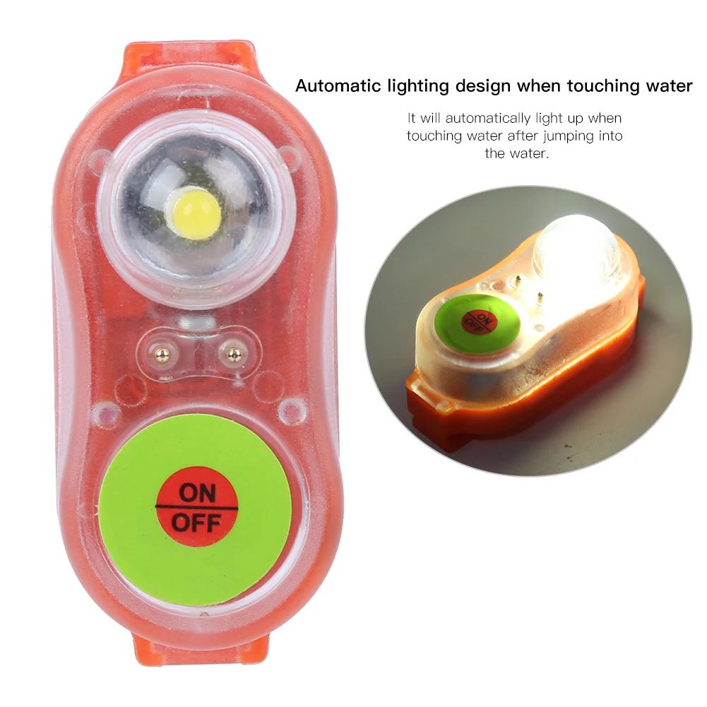 LED Lithium JHYD-I Life Jacket Lamp 30g Conspicuous Attract Light Lamp Seawater Self-Lighting Light Life-saving For Life Vest