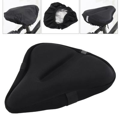 Soft Silicone Bicycle  Cover, Thickened Waterproof & Breathable Design, Widened Comfort Seat Protector for All Types of Bikes