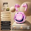 Air31 Bluetooth 5.3 TWS In-Ear Headphones with Transparent Case and Digital Display