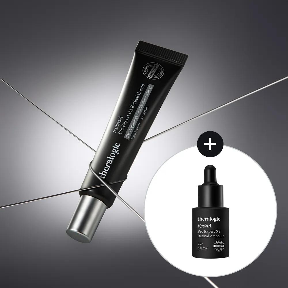 Theralogic RetinA Pro Expert 0.3 Retinal Cream 12g+Ampoule 4ml