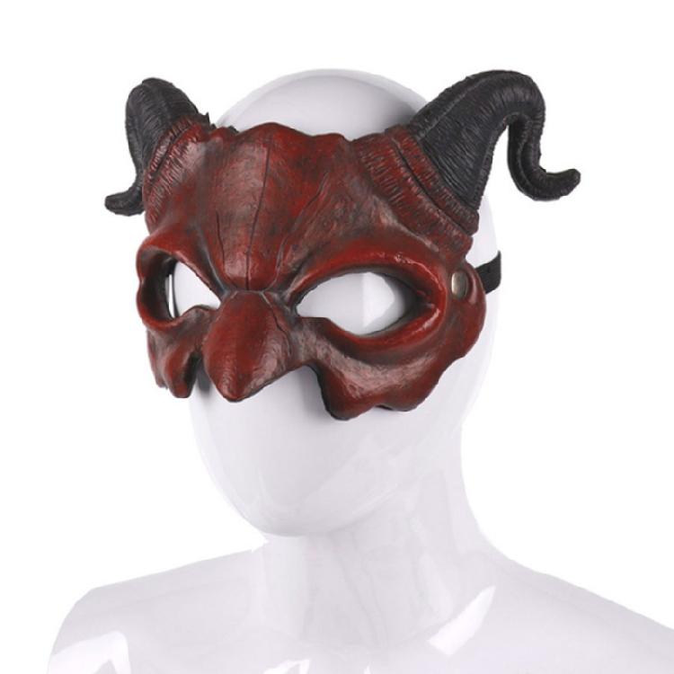 Demon Mask Kid of Dark Mask Slaughter To Prevail Mask Creepy Halloween