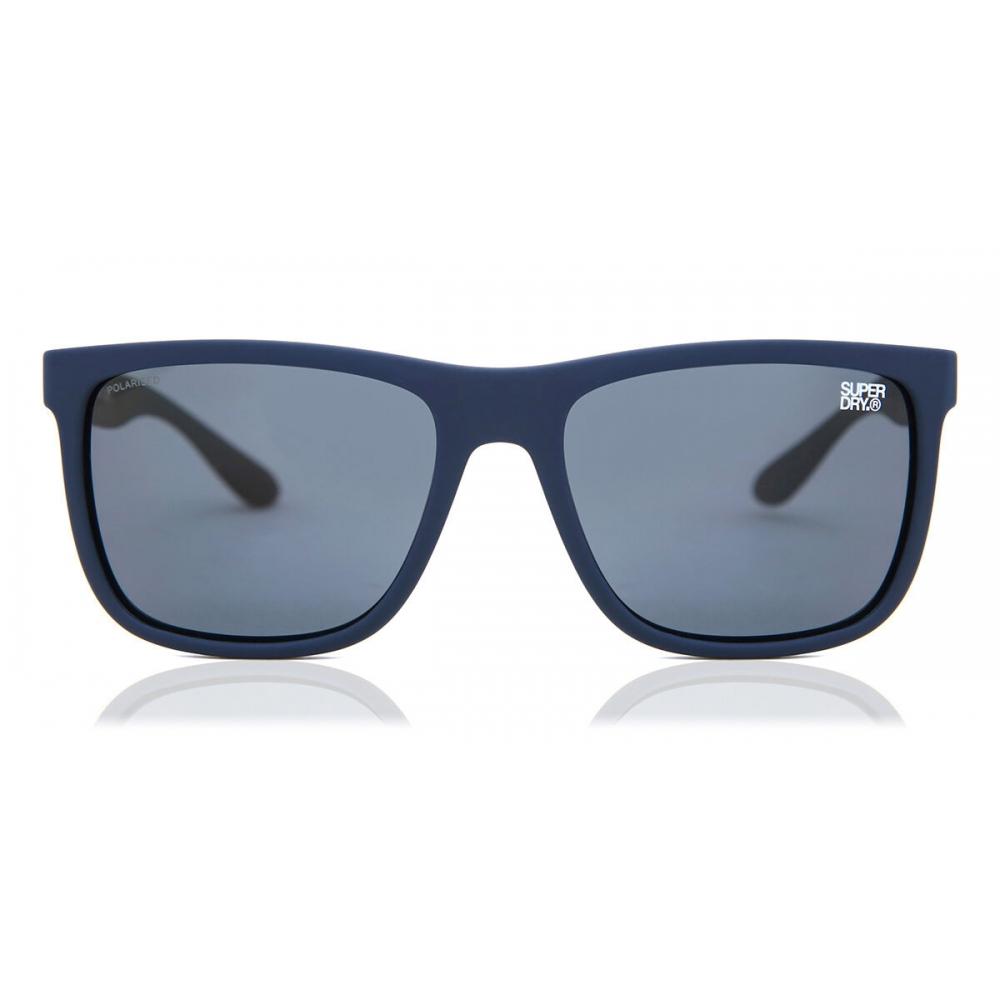 

Superdry Sds Runnerx Polarized 122p Unisex Sunglasses Navy Blue/Tortoise/56