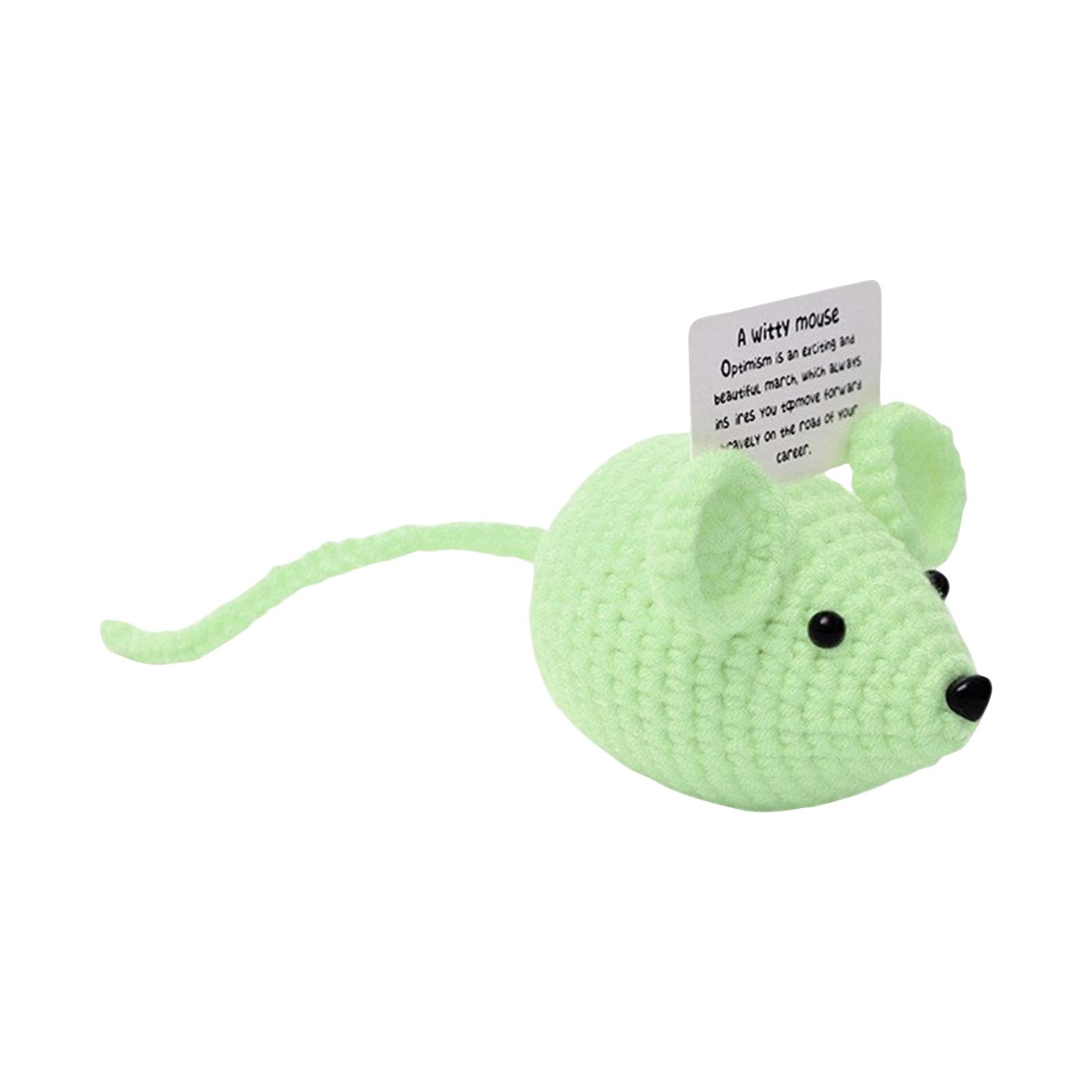 

Вязание крючком из пряжи ручной работы, милые и забавные подарки, украшения для кукол с позитивной энергией(1шт) One Size