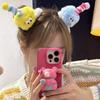Cute Colored Antenna Small Briquettes Hairpin Funny Big Eye Twist Stick Bb Clip Side Bangs Clip Cartoon Hair Accessories