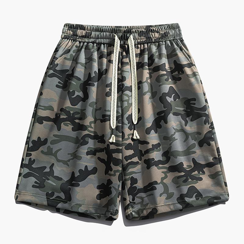 Men's Shorts Camouflage Five-quarter Pants Casual Sports Shorts Camouflage Shorts