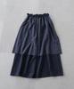 Nano Universe Soccer Blouse and Skirt Size Women's Set, S, 031, Off-White, 669-5219308