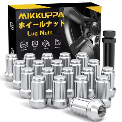 MIKKUPPA Wheel Nut Lock Nut M12 X P1.5 Tapered Seat 60° Flower Shape Nut