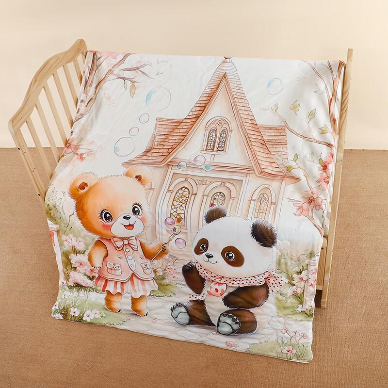 LISM Children s Panda Lyocell Quilt