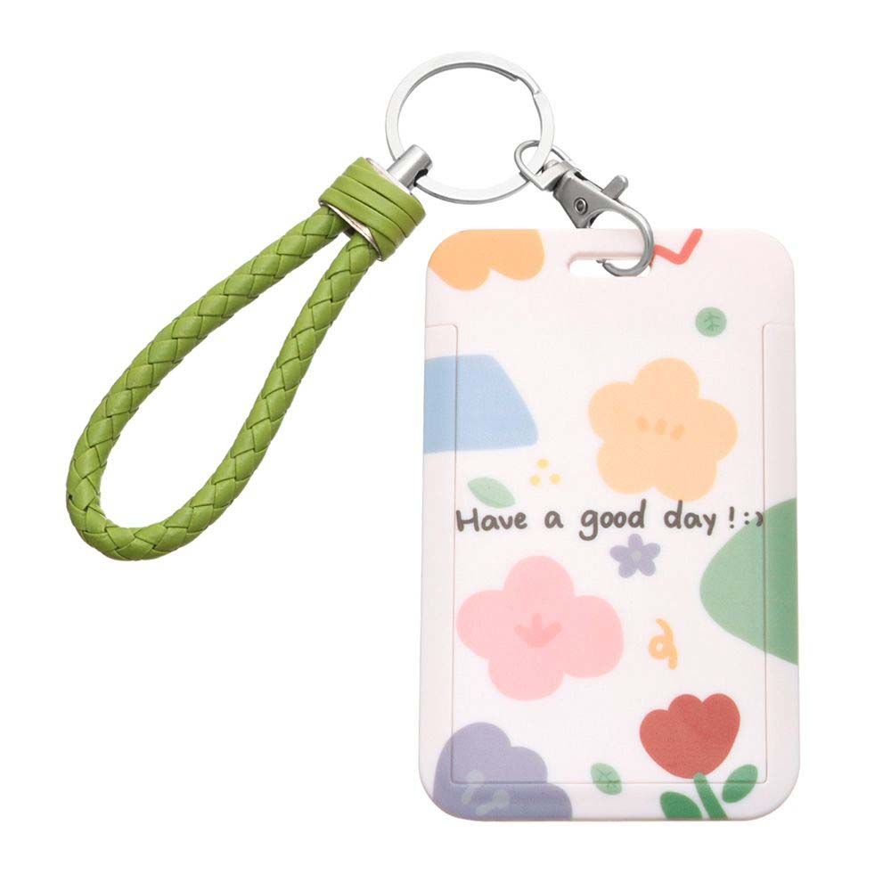 ID Card Cover Keychain Business Card Lanyard Bus Card Case Card Holder Work Card Bag Badge Holder