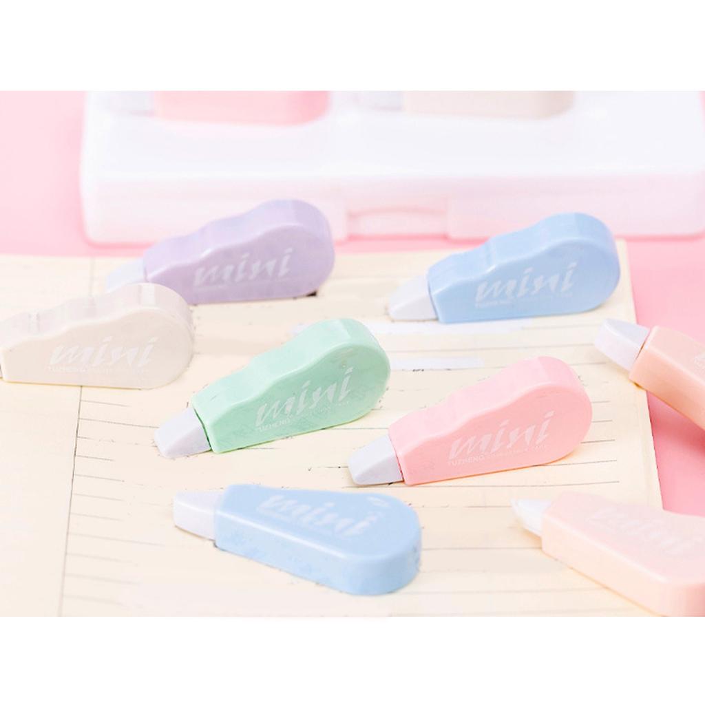 6Pieces Refillable Correction Tape Roller White Correction Tape Total 24m for Crafting Noting Card Making Scrapbooking