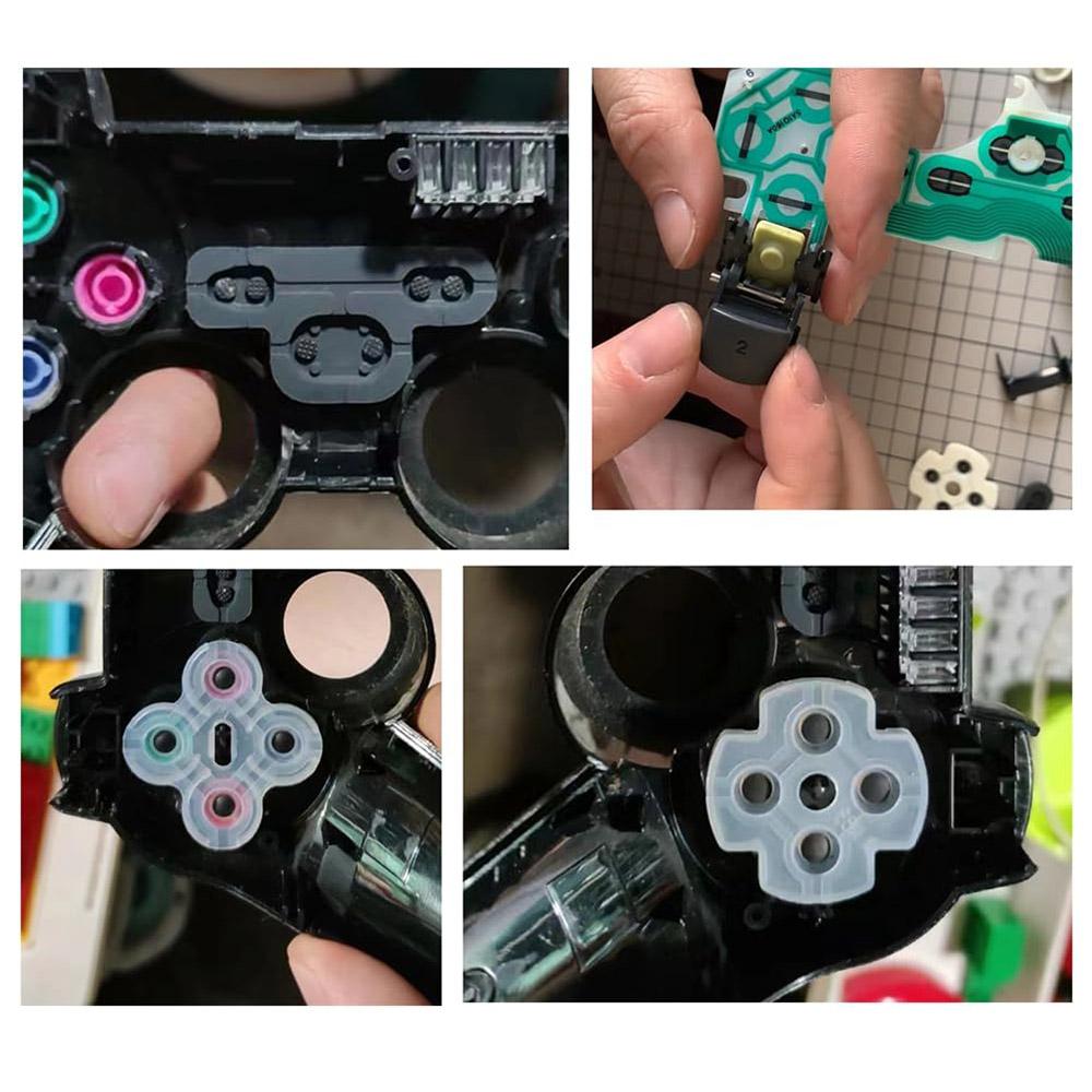 Conductive Rubber Pads for PS3 Controller Buttons Repair Replacement Part