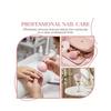 1pc Nail Art Dust Brush For Nails Hourglass Handle Powder Remove Soft Cleaning Nail Brush For Manicure Gel Nail Accessories Tool