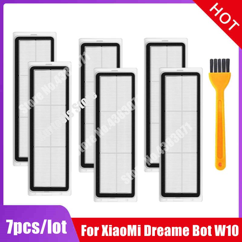For Dreame Bot W10 / W10 Pro Vacuum Cleaner Parts Main Side Brush Washable Hepa Filter Mop Cloth Replacemen Accessories