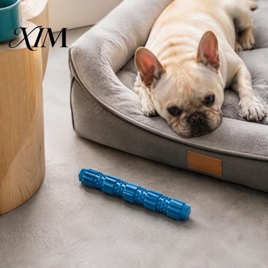 Tough Chewing Toys for Large Dogs Spiky Dog Chew Stick, Indestructible Toy, Teeth Cleaning Pet Small Medium Toy with Treat Dispensing Hole Aggressive