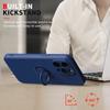 Magnetic Soft Silicone Phone Case For For Iphone 15 13 14 11 12 Pro Max XS XR 8 7 15 Plus SE  Full With Ring Holder Stand Cover