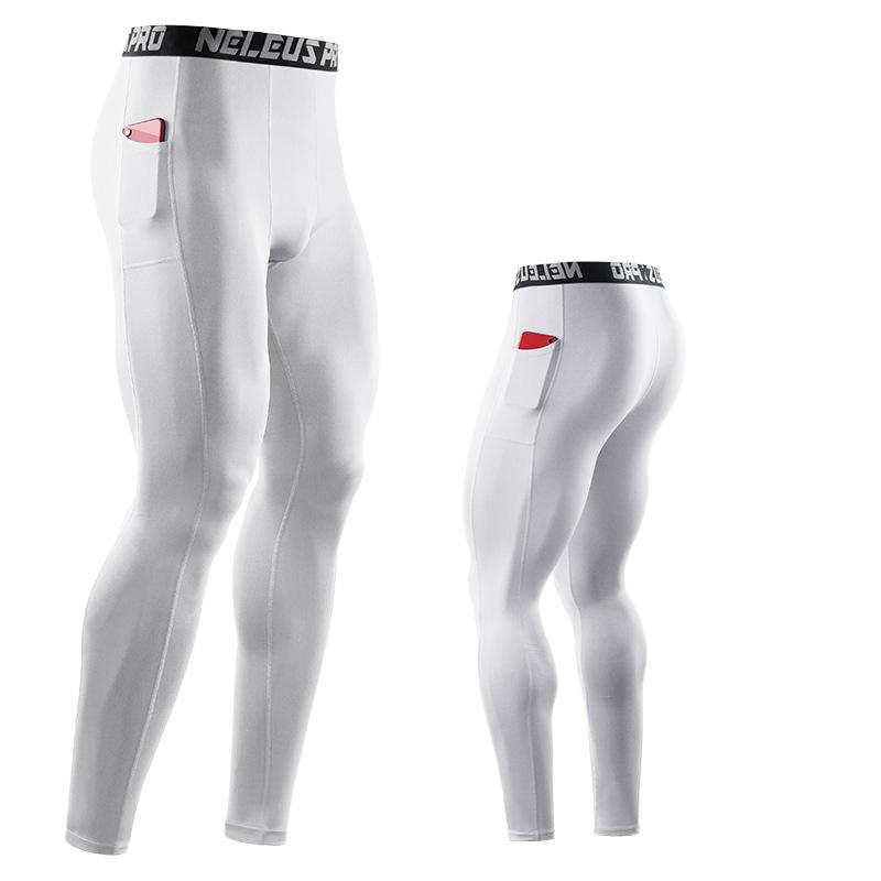 Men's Active Pants Gym Fitness Running Skinny Sports Bottom Boy Leggings Training Tight Workout Quick Dry Trouser