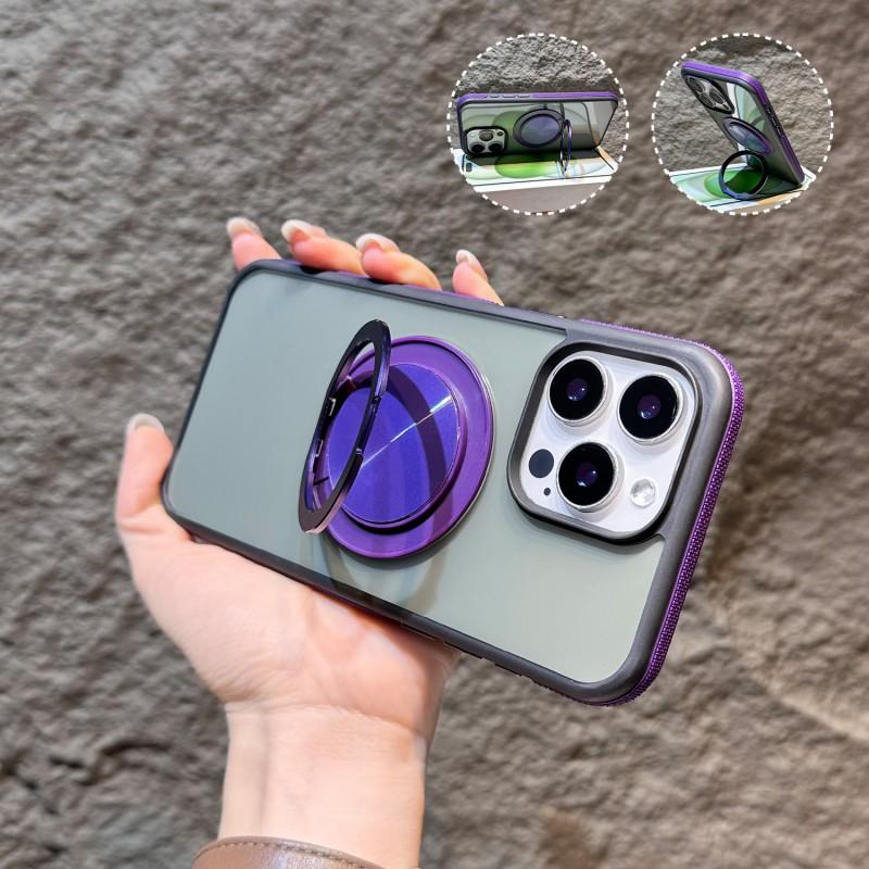 

Suitable IPhone 16 Lidun 360 Degree Rotating Magnetic Bracket Phone Case Apple 15pro High-end Protective iPhone 14