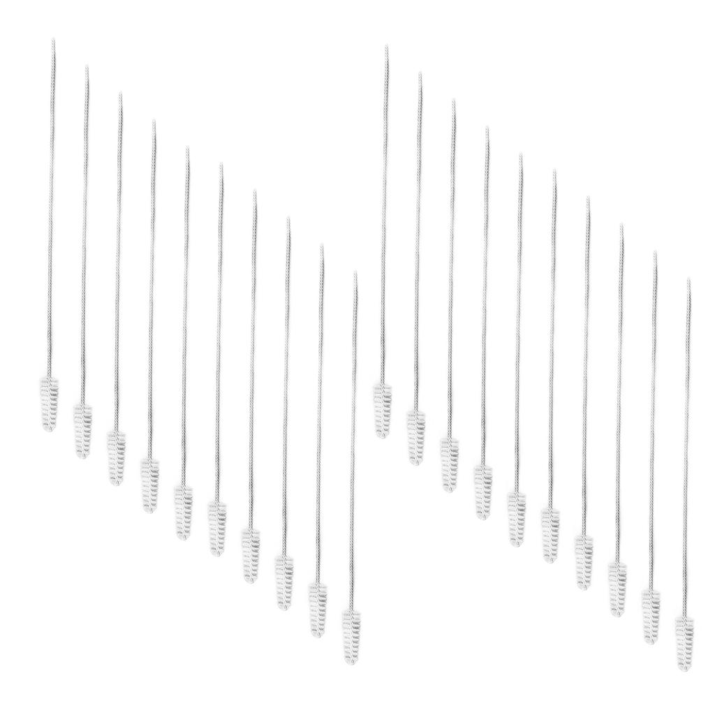 20Pcs Spray Gun Cleaning Brush Kit Flexible Handle Nylon Bristles Spray Gun Brushes Cleaner Tool