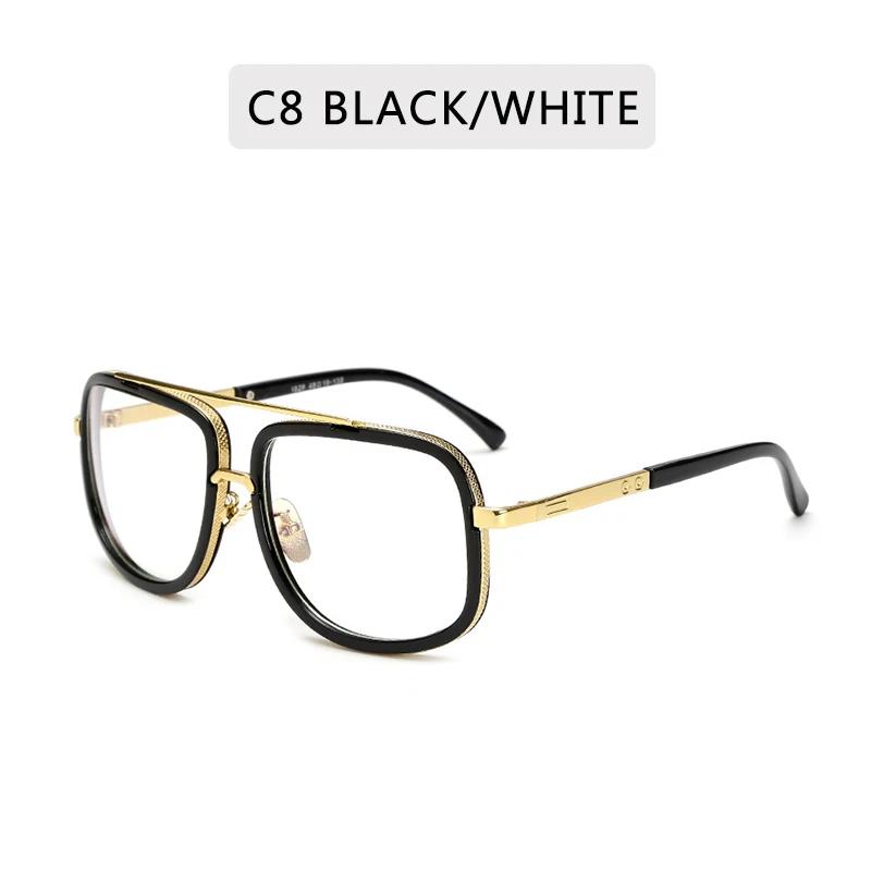 Ochelari de Soare Noi la Modă cu Ramă Mare Bărbați Pătrați Metal Ochelari de Soare Femei Retro Ochelari de Soare Vintage Calitate Înaltă Gafas Oculos De Sol