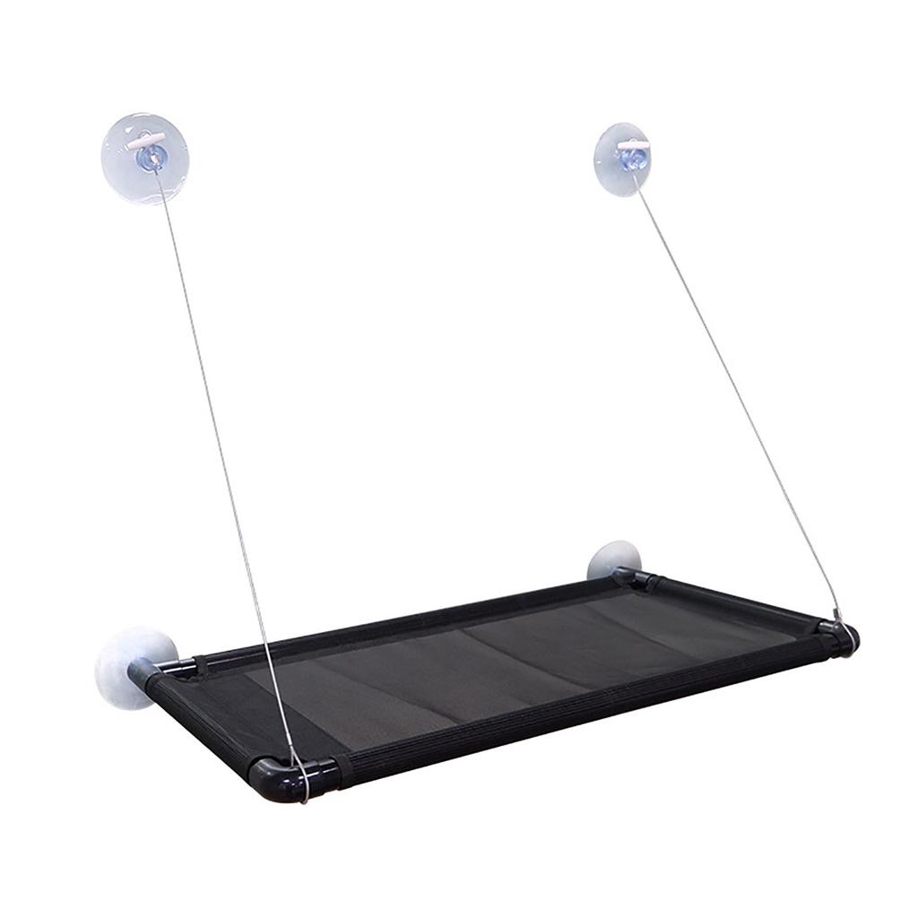 Cat Window Hammock Suction Cup Large Load Bearing Plastic PVC Gridding Cloth Steel Wire Cat Window