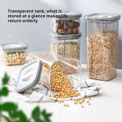 Sealed Box Sealed Storage Box Capacity Sealed Crisper Box Food Storage Container with Dustproof Lid Transparent for Freshness