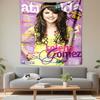Selena Gomez Tapestry Wall Hanging, Pop Star Poster, Wall Decor for Bedroom Living Room Dorm