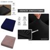Stretchy Couch Seat Cushion Cover Soft Hand-feeling Easy To Fit Furniture Protector