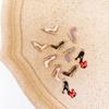10 Pcs Earrings Pendant Meaningful Unique Appearance with Small Loop DIY Findings Bracelet Making Elegant Gift for Women Girls