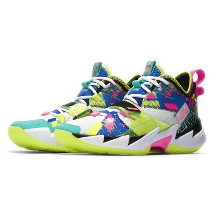 Air Jordan Why Not Zer0.3 PF 'L.A. Born' (Unisex) White / Black / Racer Pink / Ghost Green Basketball Shoes CD3002 102