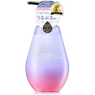 Hiritu Balance Repair Moisturizing Hair Treatment 410mL - Apricot & Jasmine Scent - Revitalize Dry, Frizzy Hair