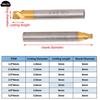 1Pc 6mm Shank Ti-Coated HSS Vertical Key Machine Cutters Door Car Key Cutter Machine Part Key Maker Locksmith Tools 1.0mm-5.0mm