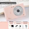 5MP HD Dual-Lens Cute Portable Selfie Camera D02 - Student Entry-Level