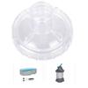 Universals Swimming Pool Filter Housing Corrosions Resistant Plastic Pool Filter for Quickly Installation Compatibility