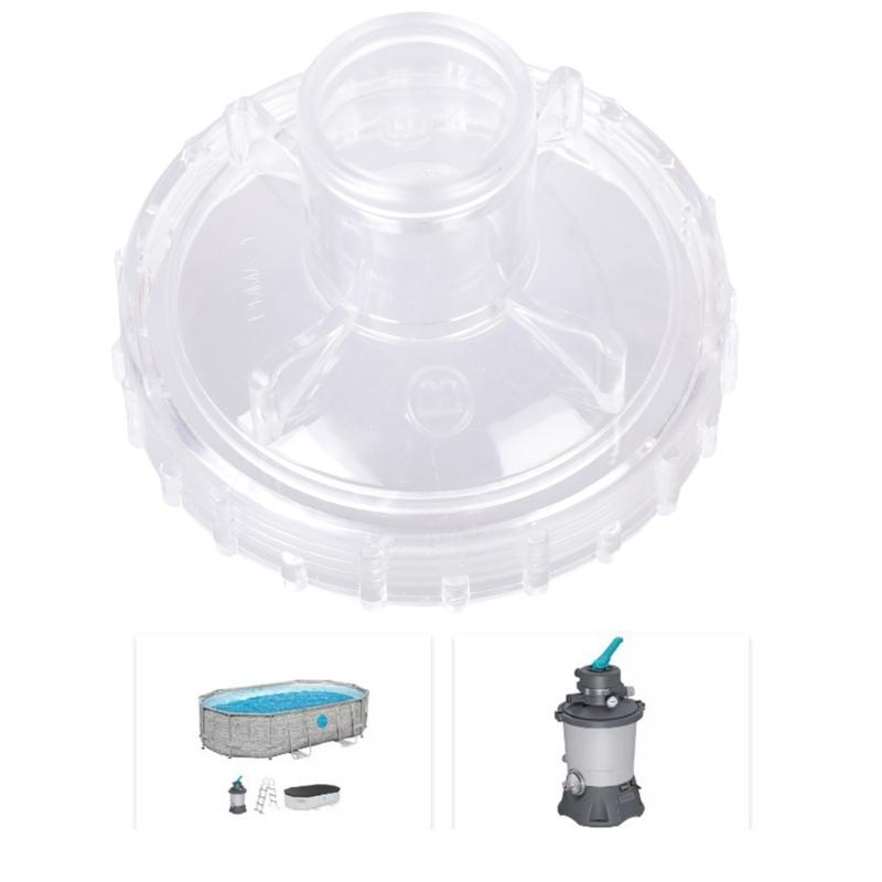 Universals Swimming Pool Filter Housing Corrosions Resistant Plastic Pool Filter for Quickly Installation Compatibility