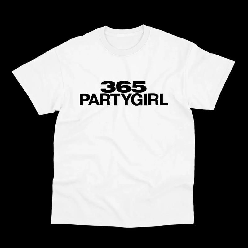 Camiseta De Manga Corta De Party Girl Charli Xcx Album Brat S разноцветный