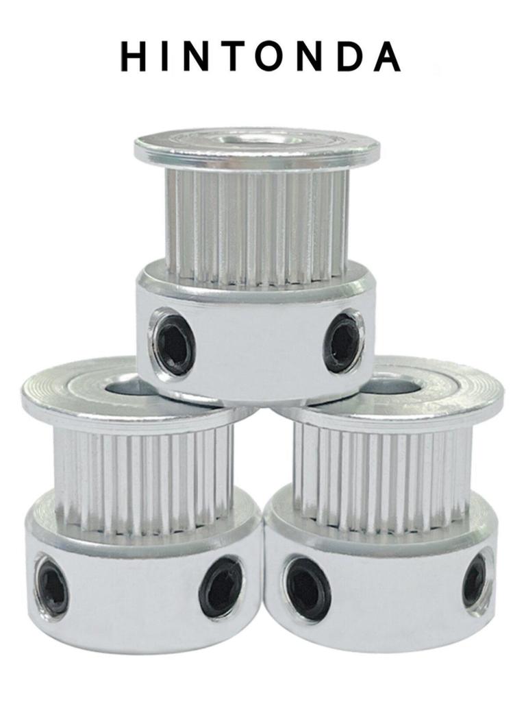 GT2 Timing Pulley for 3D Printers - 2GT, 6/10mm Width, Inner Hole: 3/4/5/8mm