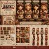 Stress Relief Craft Patchwork Girl DIY Kit, 3D Doll Sewing Set with Pre-Cut Beginner Kit Fabric Thread Needles, Cute for Home Decor Handmade