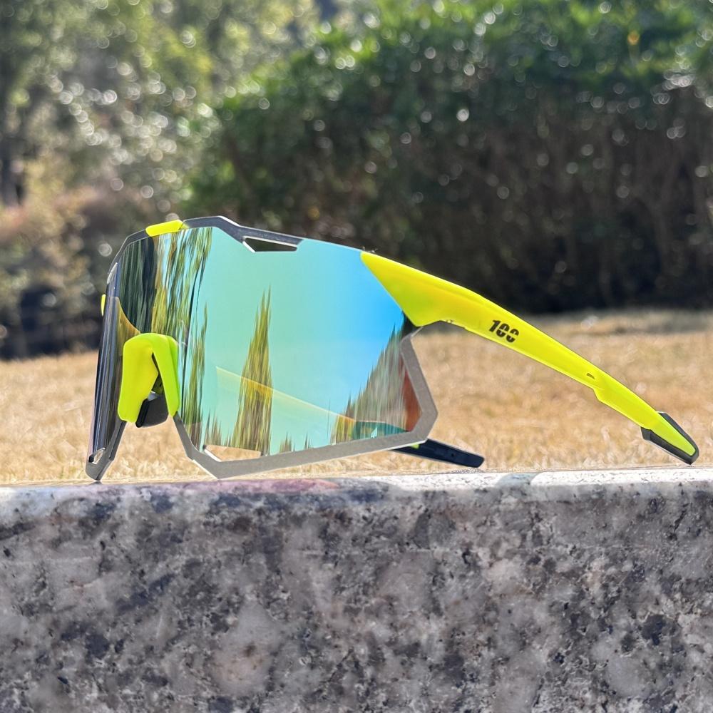 Attractive Glasses Men's 100 Cycling Sunglasses Outdoor Bicycle Glasses Mtb Cycling Glasses Wo Road Bike Glasses Uv400 Bicycle Sunglasses
